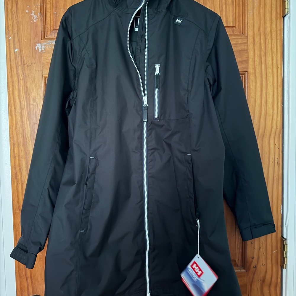 Helly Hansen Belfast Black Rain  Jacket